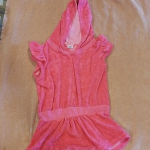 Splendid pink swim coverup